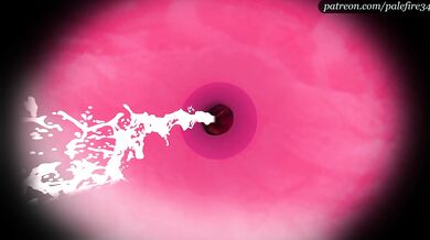 Slutty Tifa Gets Stuffed with Jizz by Slimy Tentacles