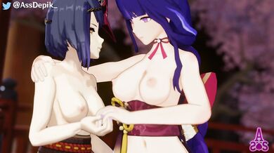 The Daring Dragoness and the Dominant Daimyo: Sara and Shogun's Sexual Saga