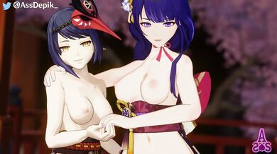 The Daring Dragoness and the Dominant Daimyo: Sara and Shogun's Sexual Saga