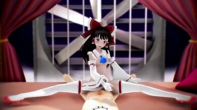 Fucked Up - Reimu Hakurei's Nipple Licking Adventures