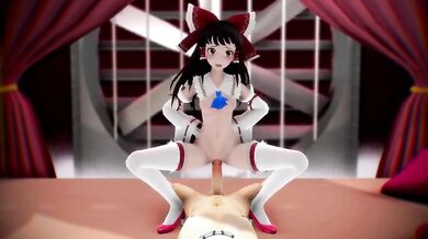 Fucked Up - Reimu Hakurei's Nipple Licking Adventures
