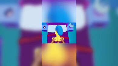 Interracial Pornstars Doing it with a Hairy Bush, Featuring Maggie from The Simpsons