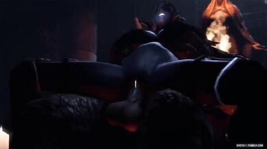 Sexy elves have a forbidden ritual that involves group sex and magic.