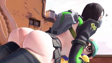 Valorant 【 Futanari Compilation 】 could be rewritten as Battle of the Sexes: Futanari Warriors in Action.