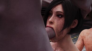 Submissive Heroine Overcomes Zombie Apocalypse in Resident Evil