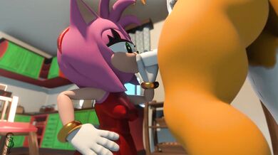 Tails Deepthroats Amy
