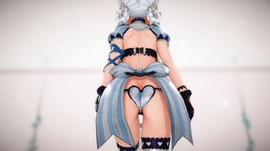 Ayaka's Dancing Tits and Ass at the VIVIZ MANIAC Party!