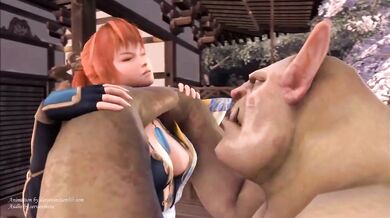 Orky Bukkake with Kasumi in Darsovin