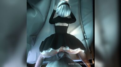 Fucking the Newly Dressed 2B