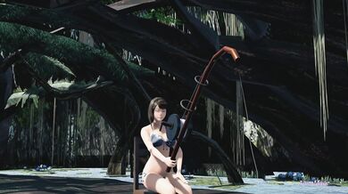 The Beauty's Fierce Encounter with a Sexy Dragonfly