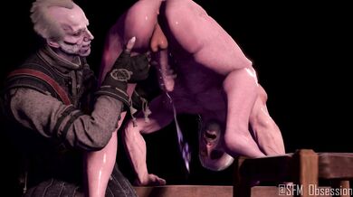 The Gay Witcher's Magical Adventure: A Tale of Enchantment and Desire [Handcrafted Animation]