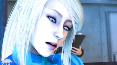 Golden Showers with Samus and her Phazon Experiment in the Forbidden Dungeon of Lord Aardvark