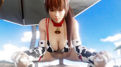 Cowgirl Milking Ride: Beachside Splash