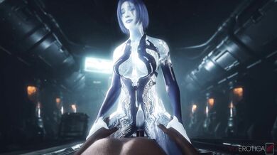 AI Sexe Doll Cortana Tries Out The Legendary BBC Sex Act For The First Time! (explicit VGErotica)