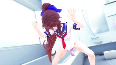 Hikari Fist Pounding Anal Action with Dildos