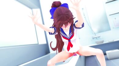 Hikari Fist Pounding Anal Action with Dildos