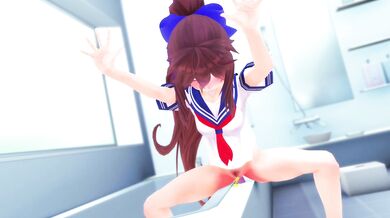 Hikari Fist Pounding Anal Action with Dildos
