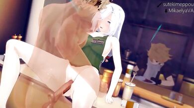 Sexy Cafe Cheating