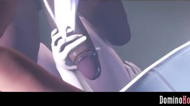 Mind-Blowing Ride with Mei and Sombra in 'Domino Kotya'