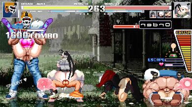 Ninja Sluts Swallowed by a Horde of Dick Wielders