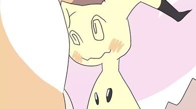 Fucking Mimikyu's Ass with Raichu's Big Dick