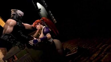 Onagi's Sexual Encounter with Kasumi and Ryu Hayabusa