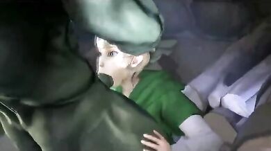 Gorgeous Ilia takes on the Evil Ganon in a Battle of Erotic Passion and Desire