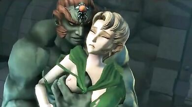 Gorgeous Ilia takes on the Evil Ganon in a Battle of Erotic Passion and Desire