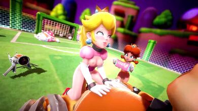 Busty Peach's Sexual Desperation (OnModel3d)