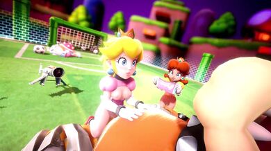 Busty Peach's Sexual Desperation (OnModel3d)