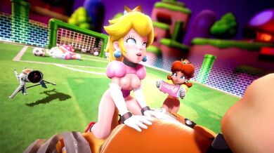 Busty Peach's Sexual Desperation (OnModel3d)
