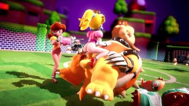 Busty Peach's Sexual Desperation (OnModel3d)