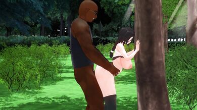 BBC Gangbang in Reiko Park - Tachumi