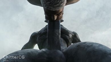 Tied Up and Stuffed: [4K] Gagged, Bound And Bloated [ChitterCG]