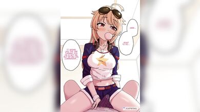 Columbia's Free Day Sexcapade with Azur Lane Hottie, Aoi Tiduru