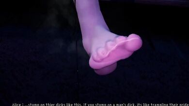 Whipped Hubby Gets Cuckolded while his Feet are Pleasured by a Foot Fetishist - NTR with a Foot Job