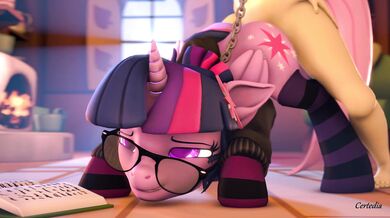 Futa Fluttershy & Twilight Sparkle's Lesbian Love Affair in Equestria [Uncensored]