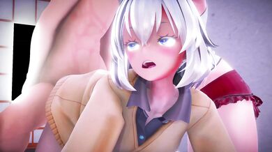 Horny Hatsuya Gets Double Teamed by Rukoni and Kyo-chan in [EverMilk]