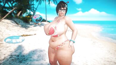 Curvy Cutie Mei's Wet and Wild Adventure