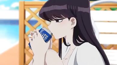 Komi-san Gets Knocked Up on the Sandy Shore