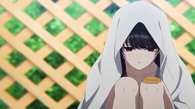 Komi-san Gets Knocked Up on the Sandy Shore