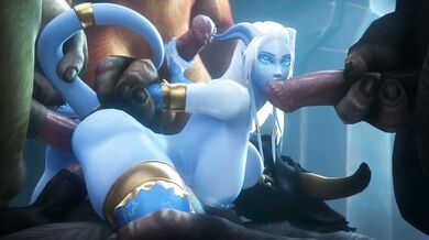Elf-like Race Gets It On in a Private Message Video