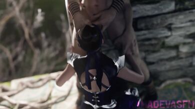 Kitana's Futanari She-Male Blowjob Adventures