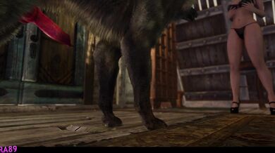 Valerie's Tight Skyrim Ass Gets a Hard Training Session