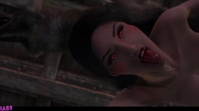 Valerie's Tight Skyrim Ass Gets a Hard Training Session