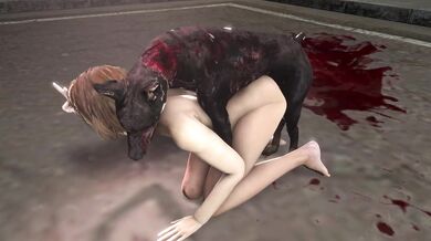 Jill Tames Undead Pup in a Gruesome Fashion [DeathBySexualThrills | SickForestMurder]