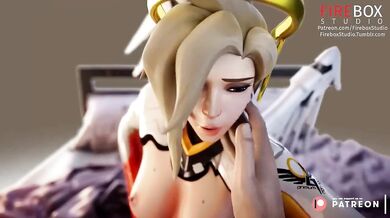 Mercy Widowmaker Threesome
