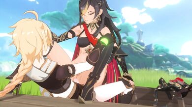 A Shopaholic's Shopping Spree Turns Into a Sexual Encounter with the Gas Station Attendant on the Slope