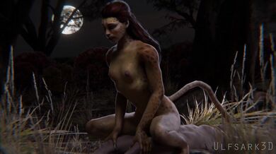 Sexy Cheetah Ulf Sark in 3D