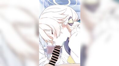 Giving Hifumi Ajiya a Blowjob